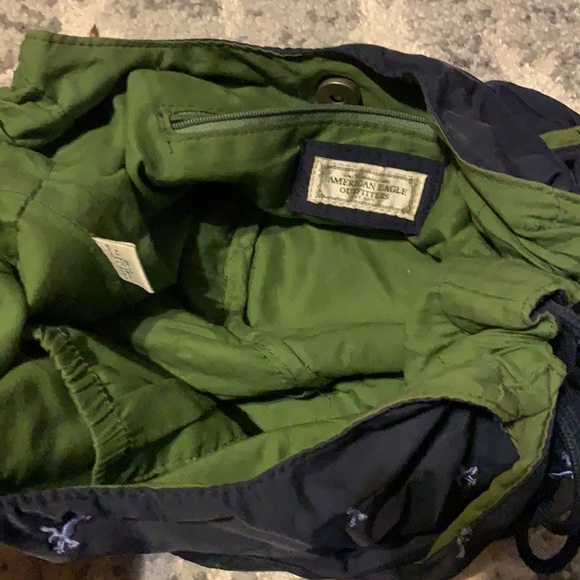 Vintage 2000’s AE shoulder bag 2 interior pockets - Picture 3 of 3